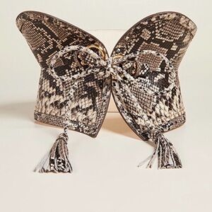 Zimmermann Snakeskin Corset Belt XXS